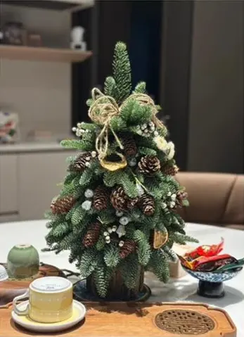 聖誕手工小樹 高30CM