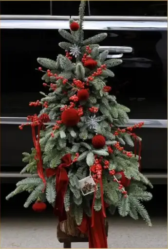 聖誕手工小樹 高60CM